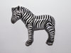 Magnet Zebra - Tiermagnete Afrika