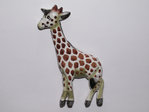 Magnet Giraffe - Afrika Holzmagnete