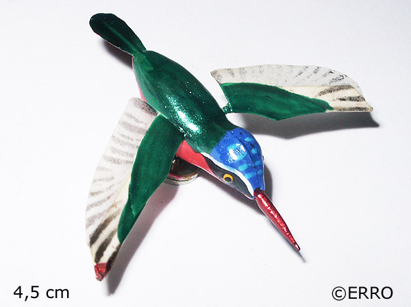 Magnet Kolibri grün - Pedro