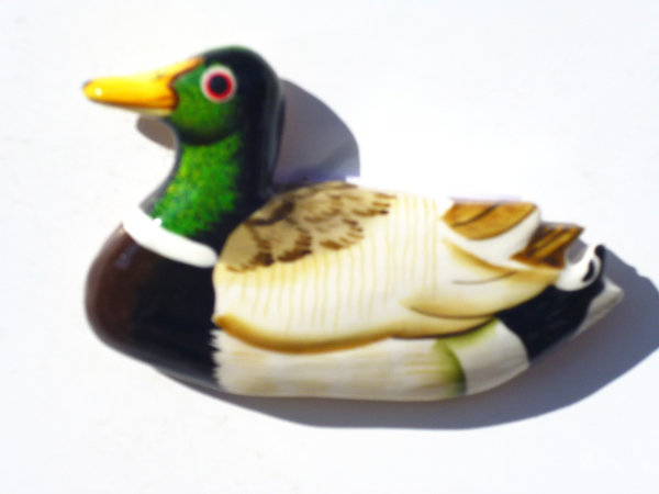 Geschenkidee - Magnet Ente - Tiermagnet zur Deko