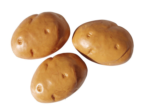 3er Set Kartoffeln Gr. L - Lebensmittelattrappen